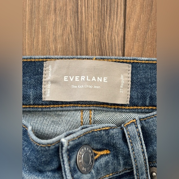 Everlane Kick Crop Flare Jeans Size 27 - Picture 10 of 14